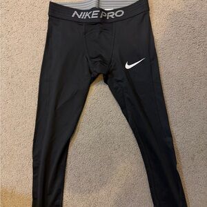 NWT Nike Pro Black Training Leggings size Large